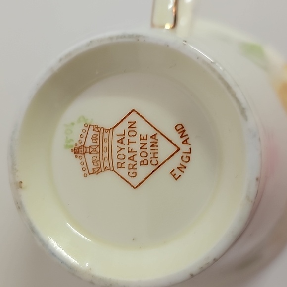 Royal Grafton - Fine Bone China Made in England - Vintage yellow - Picture 4 of 6